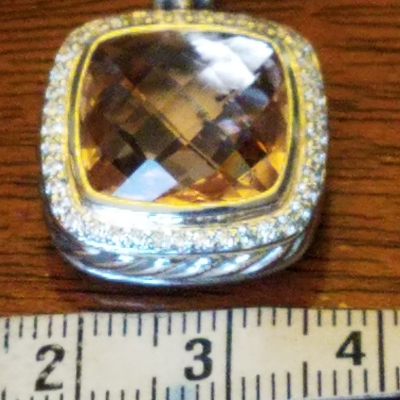 SOLD@! Auth. David Yurman 14mm Dia. Morg. Enhancer - Picture 3 of 8